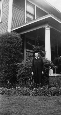 Gail Dollins Graduation from College - May 1938 Gail Dollins Graduation from College - May 1938