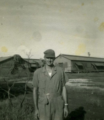 Bob Brashears at Chanute Field - June 1942 Bob Brashears at Chanute Field - June 1942