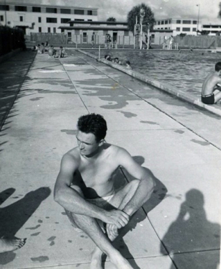 Bob at Pool Bob at Pool