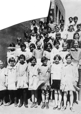 Gail Dollins Class - ca 1929 Gail Dollins Class - ca 1929