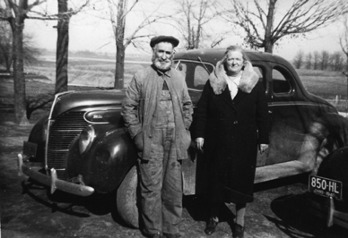 Hosea & Della Adams Crain - Sep 1941 Hosea & Della Adams Crain - Sep 1941