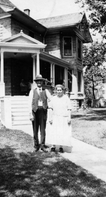 William and Amanda Dollins Andruss - ca 1925 William and Amanda Dollins Andruss - ca 1925