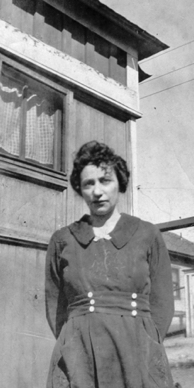 Rosa Lee Curtis in Santa Rita - ca 1920 Rosa Lee Curtis in Santa Rita - ca 1920
